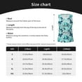 thumbnail image 4 of Uemuo Blue Floral with Butterflies Pattern Workout Tank Tops for Women Breathable Moisture-wicking tank top Sleeveless Running Loose Fit Yoga Tops Active Shirts Sports Gym Exercise, 4 of 9