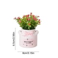 thumbnail image 2 of ddioayh Artificial Flower Bonsai With Realistic Petals Easily Maintained Stabilizing Base for Home Office Desk Decoration, 2 of 6