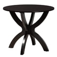 thumbnail image 4 of Baxton Studio Lena 5-Piece Modern Fabric/Wood Dining Set in Gray/Dark Brown, 4 of 10