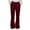 Wine, variant on JAKANYQ Toddler Girls Pants Casual Flowy Loose Fit Linen Pants High Waist Pant Loose Flared Pants Kids Trousers Beach Pants Navy 13-14 Years