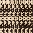 thumbnail image 1 of Ahgly Company Machine Washable Indoor Square Transitional Black Brown Area Rugs, 4' Square, 1 of 7