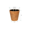 thumbnail image 4 of Kouboo La Jolla 2 gal Removable Liner Rattan Wastebaskets with Plastic Insert, Brown, 4 of 4