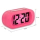 thumbnail image 3 of Compact Digital Alarm Clock with Snooze and Backlight Great for Travel, 3 of 8