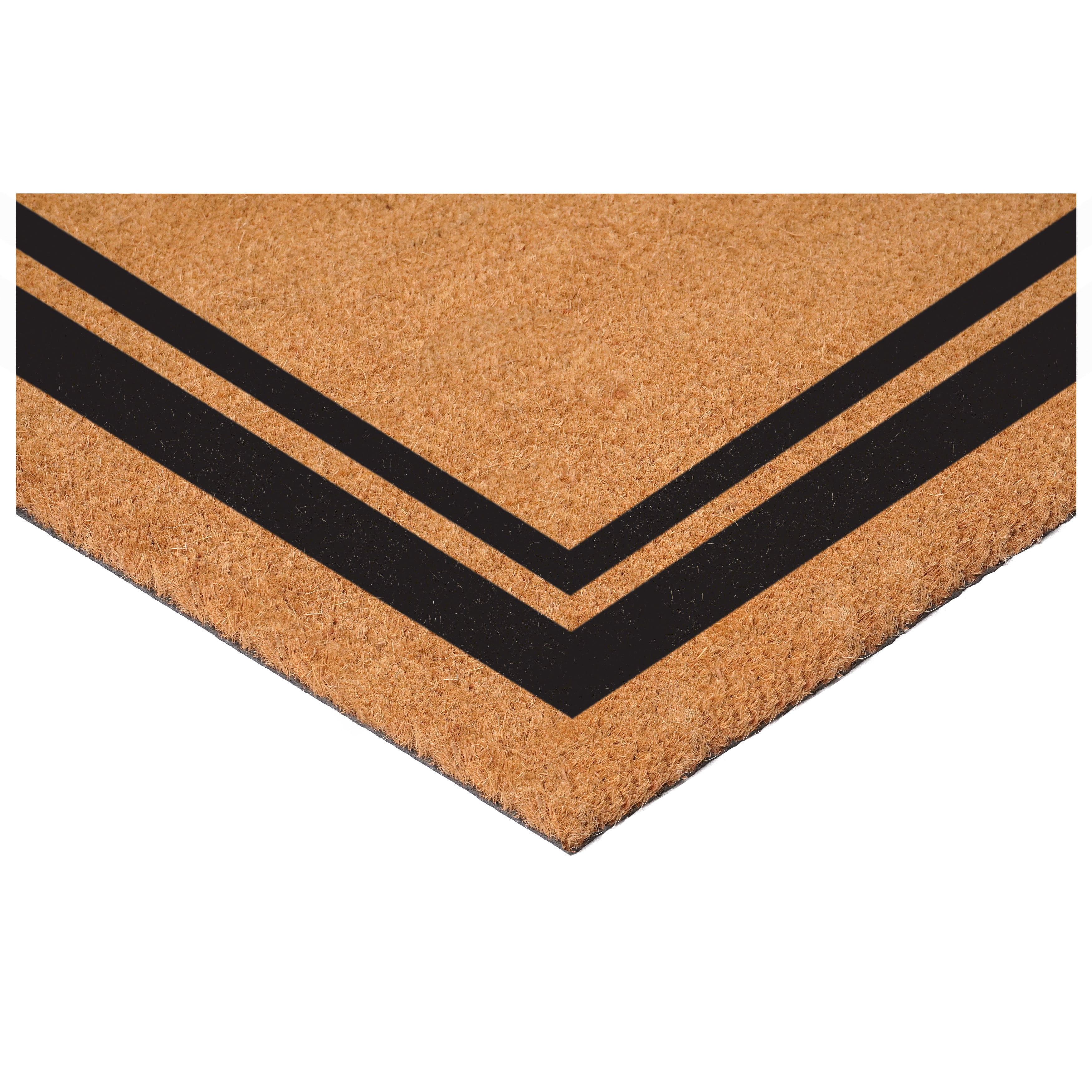 Calloway Mills Border Doormat 18" x 30" (Black)