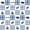 White Blue, variant on Manfei Woodland Fox Grid Twin Comforter Sets,Green Check Pine Bedding Set,Light Gray Reversible,2-Piece,1 Comforter and 1 Pillowcase
