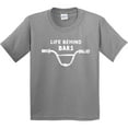 thumbnail image 3 of Inktastic Life Behind Bars Bmx Youth T-Shirt, 3 of 5
