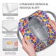 thumbnail image 3 of Disketp The Garden Tricolor Pansy Flower Bolsa Térmica para Almuerzo, Lonchera con Abertura Amplia y Gran Capacidad, Organizador Reutilizable para Mujeres, Hombres y Adultos, 3 of 6