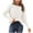 White, variant on hotojiny Women Ribbed Knit Sweater Crew Neck Long Sleeve Pullover Tops Fall Winter Casual Side Split Sweaters Tops