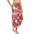 thumbnail image 2 of Kll Womens Hearts Print Pajama Pants Soft Pajama Bottoms For Women Cozy Lounge Pants, 2 of 9