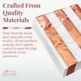 thumbnail image 5 of ELEGANT DISPOSABLE 3 PLY NAPKINS | for Upscale Wedding and Dining | 36 pc | Stripe Collection - Rose Gold, 5 of 6