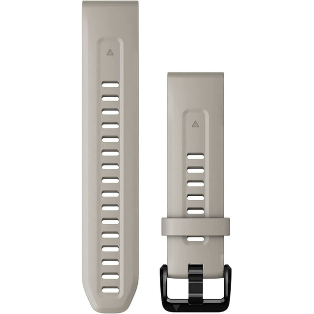 Correa De Silicona Garmin Quickfit 20 Color Arena Claro
