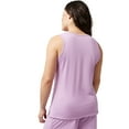thumbnail image 4 of 5 Pack 32 Degrees Women's Cool Relaxed Sleep Tank Top - Violet Tulle - X-Small, 4 of 4