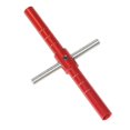 thumbnail image 4 of Llave de tubo hexagonal para coche RC, llave inglesa ligera, llave de cruz de 2,0 mm, tuerca de 2,5 mm, coche RC Rojo, 4 of 9