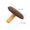 thumbnail image 2 of PTOOTP Ergonomic Wooden Kneeling Stool Brown Comfortable Posture Chair for Home Office Use, 2 of 6