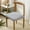 🔥 Gray#17330, variant on Stretch Spandex Chair Slipcover | Corn Grain Texture | Soft Washable Removable Polyester | Fits Office, Dining, Bar, Wedding & Patio Chairs | 1 Piece | 15-19 Inch Seat Cover | Non-Slip Furniture