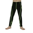 thumbnail image 3 of YUSHOW Boy's Thermal Underwear Bottoms Base Layer Under Tights Mositure Wicking, 3 of 7