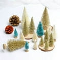 thumbnail image 4 of Zhaomeidaxi 8/16/24/32/40/48-pieces Mini Fake Christmas Tree Cedar Christmas Elements Holiday Decoration Warm Decoration Santa Claus Christmas Party Fake Tree Snowman, 4 of 10