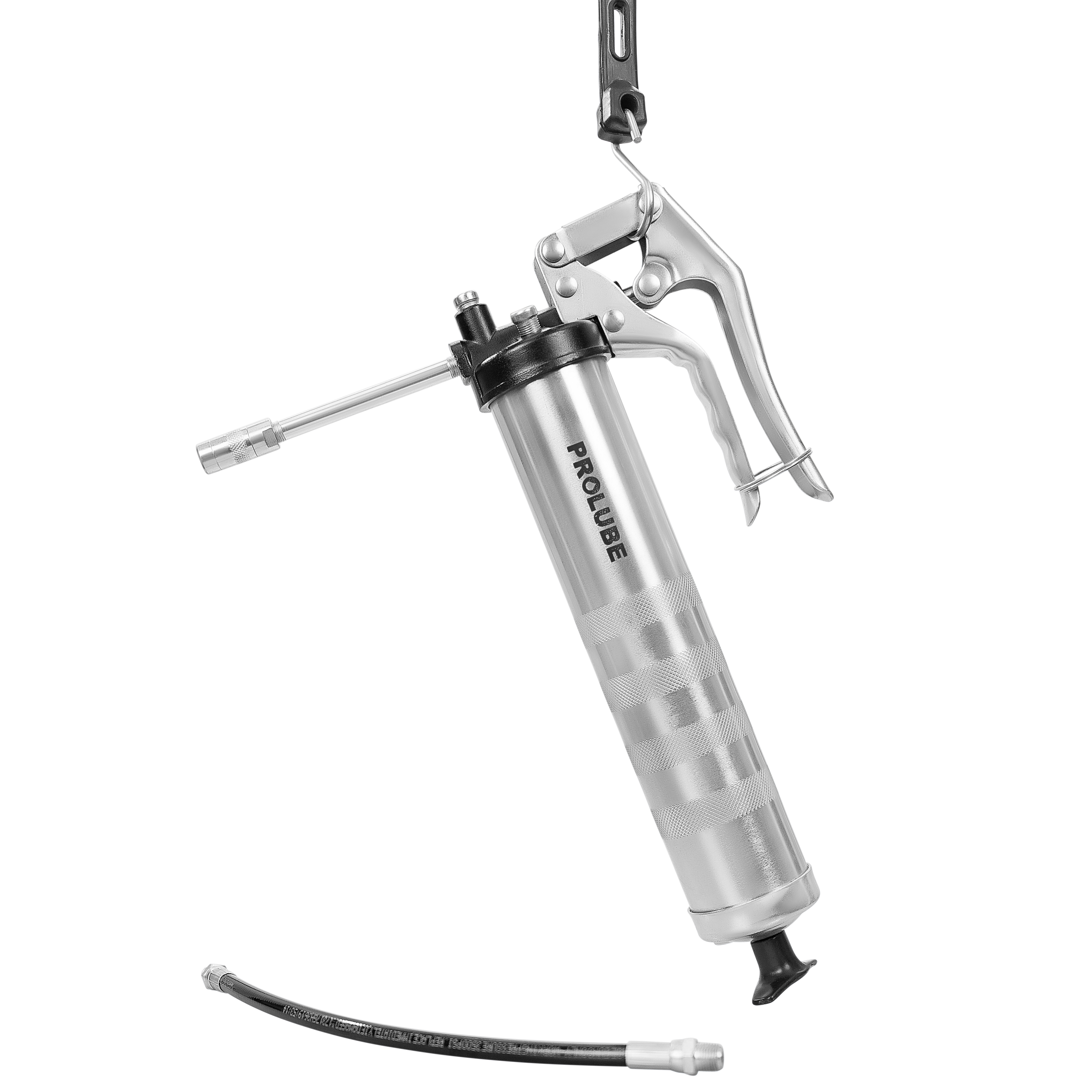 PROLUBE Dual Discharge, Aluminum Pistol Grip Grease Gun