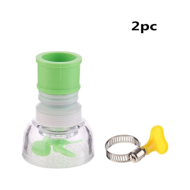 Purificador de agua para grifo Ziloco, cabezal de grifo de cocina móvil, rociador de fregadero giratorio de 360 grados, aireador de grifo giratorio ahorrador de agua, adaptador de filtro de boquilla