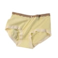 thumbnail image 1 of Gibobby Ropa interior para mujer de encaje Bragas sexis para mujer, cintura media, sin costuras, transpirables, cómodas, de algodón,(B,Talla única), 1 of 3