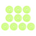 thumbnail image 1 of Greeniant 10Pcs Flat Cones Non Slip Training Spot Markers for Boxing Baseball Soccer  Deportes y aire libre Verde, 1 of 1