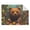 Bear & Blooms, variant on 31"x41" Super Soft Blanket with Double Layer Dotted Backing Cozy Dotted Fleece Blanket, Pink-strawberries (2) Printed