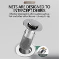 thumbnail image 5 of 4pcs Drain Stopper, Stainless Steel Floor Drain Filter, Stainless Steel Basin Drain Filter,Stainless Steel Drain Filter, 5 of 5