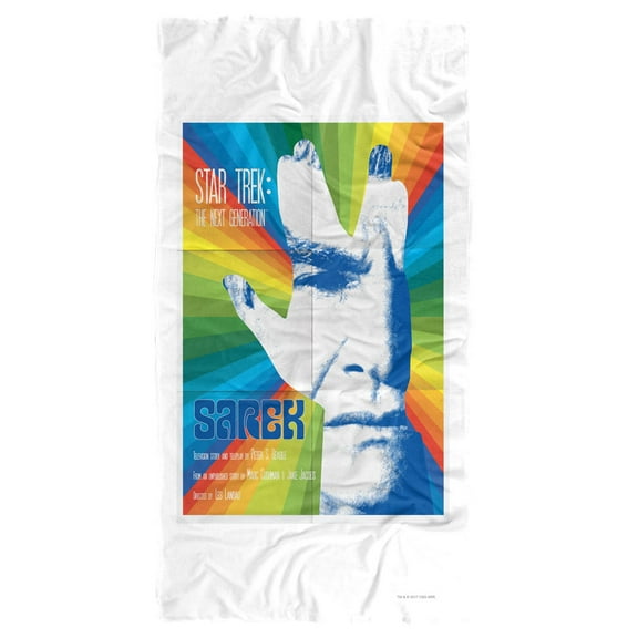 Star Trek Beach Towel, 30"x60" TNG Season 3 Episode 23 Beach Towel