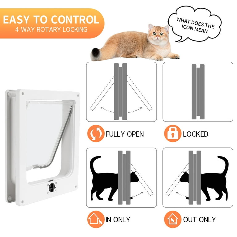 One way cat door sales
