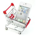 thumbnail image 2 of Dvkptbk Mini Supermarket Handcart Shopping Utility Cart Mode Storage Basket Desk RD, 2 of 6