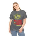 thumbnail image 3 of DJH Apparel | Out Here Walking By Faith Christian Unisex T-shirt, 3 of 7
