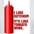 thumbnail image 3 of CafePress - Ketchup Tomato Wine Ash Grey T Shirt - Men's Classic Graphic T-Shirt, 3 of 4