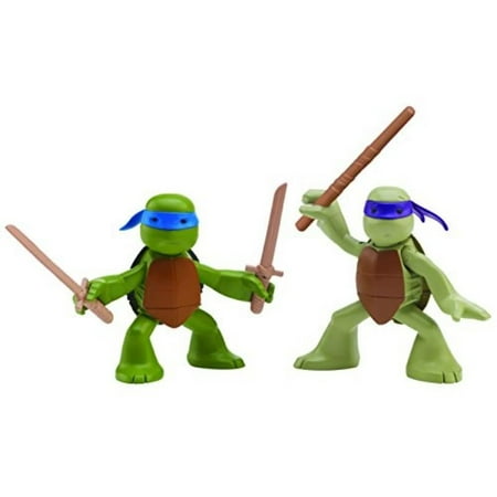 Nickelodeon Teenage Mutant Ninja Turtles, Ninjas in Training, Donatello and Leonardo Action Figures