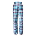thumbnail image 5 of Pntutb moda mujer cuadros estampado Casual bolsillo cintura elástica pantalones largos Pntutb Pntutb-4134, 5 of 5