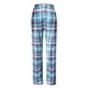 thumbnail image 5 of Puntoco moda mujer cuadros estampado Casual bolsillo cintura elástica pantalones largos Puntoco Puntoco-4133, 5 of 5