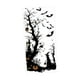 thumbnail image 3 of de pared con forma de de calabaza de Halloween, práctico, para decoración de fondo del hogar, para espejo de habitación o oficina, 3 of 9