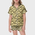 thumbnail image 1 of WEAIXIMIUNG Children's Easter DIY Hand Painted Home Outfit Set With Colorful Pajamas Girls Can Play And Wear It Daily 150, 1 of 5