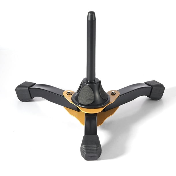 Soporte de trípode plegable portátil para clarinete, flauta, oboe, instrumento de viento
