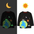 thumbnail image 5 of LYMAYTER Toddler Boys Girls Sweatshirt Tops Kids Round Neck Pullover T-Shirt Kids Cute Print Long Sleeve Shirt Kids Winter Clothes for 2-7T, 5 of 8
