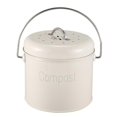 thumbnail image 1 of Compost Bin 3l - Stainless Steel Kitchen Compost Bin - Kitchen Composter For Food Waste - Coal Filt, 1 of 5