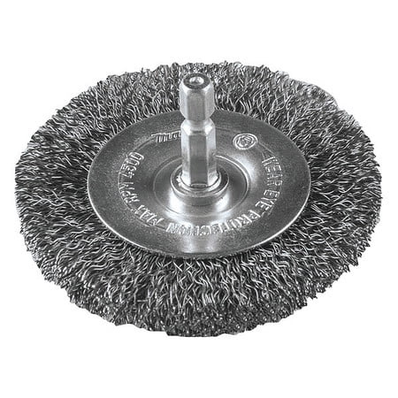 

Wire Wheel Brush Crimped Shank 4500 rpm