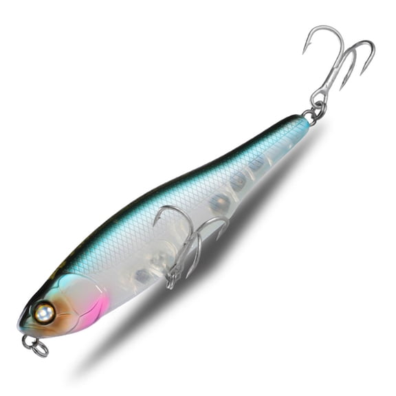 10cm 12.8g Hard Baits Walking The Dog Artificial Baits Topwater Pencil Fishing Lures with Hook for Trout