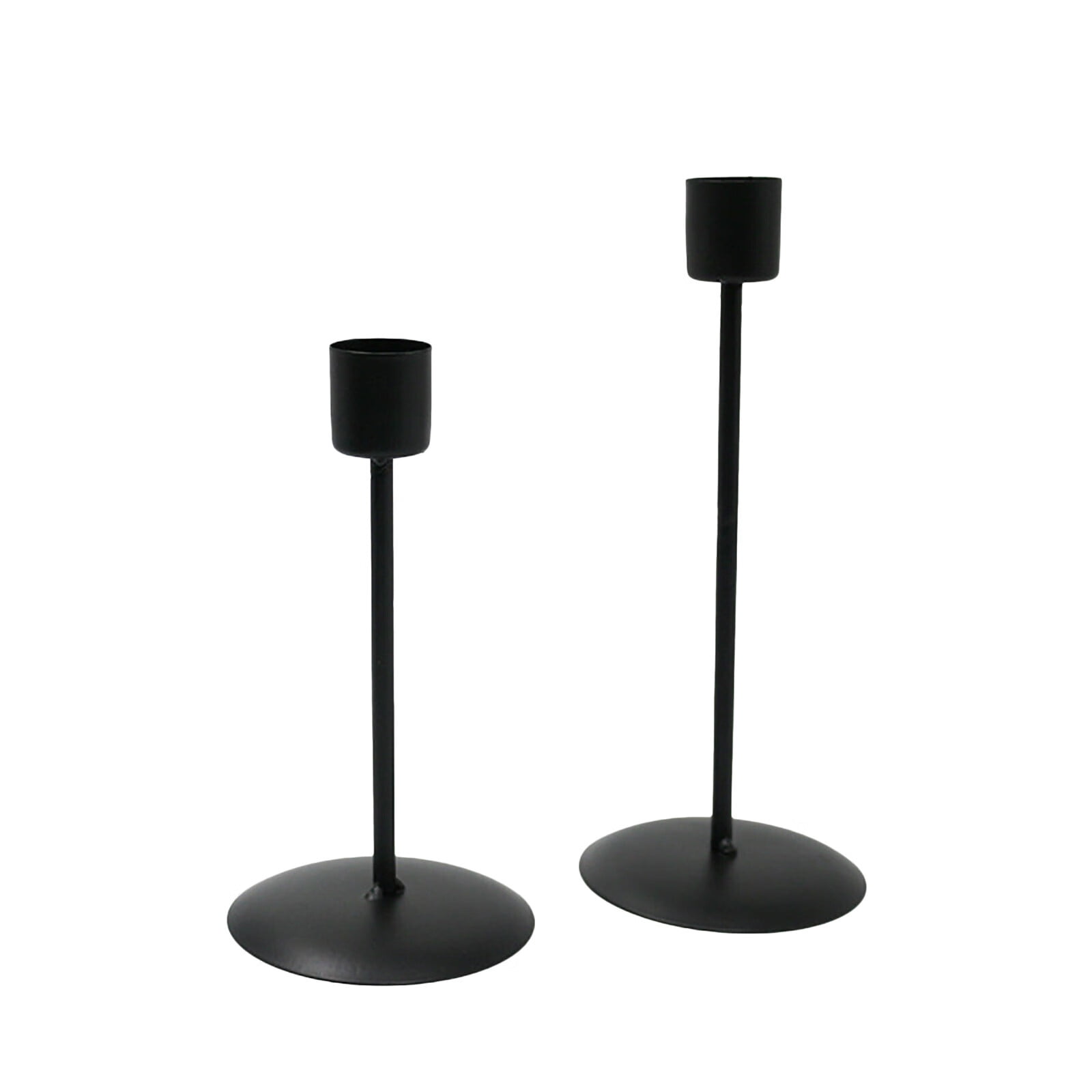 Wrought Iron Candle Holder Candlelight Display Stand Decor Candlestick