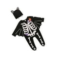 thumbnail image 3 of Kiapeise Baby Boy Girl Halloween Outfit Skeleton Romper Playsuit with Hats, 3 of 7