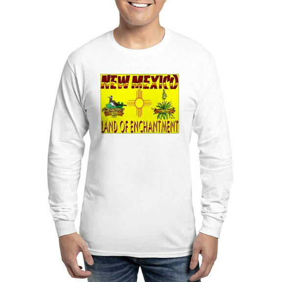 CafePress - New Mexico USA Long Sleeve T Shirt - Unisex Cotton Long Sleeve T-Shirt