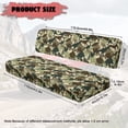 thumbnail image 7 of HUIACONG Dinosaur Camouflage UTV Seat Covers Waterproof Easy Installation UTV Seat Covers Protector Non-Slip Soft Fit for Kawasaki Mule 3000 3010 3020, 7 of 7