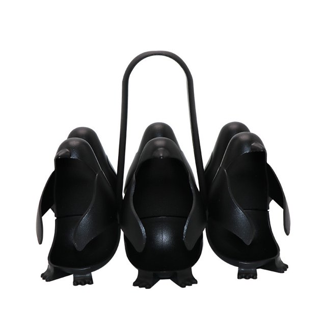 Cocinero 3 en 1, soporte para guardar huevos, cocedor de huevos hervidos con forma de pingüino