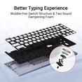 thumbnail image 4 of Teclado para juegos ASUS ROG Falchion RX de perfil bajo, 65% inalámbrico, 4 of 6