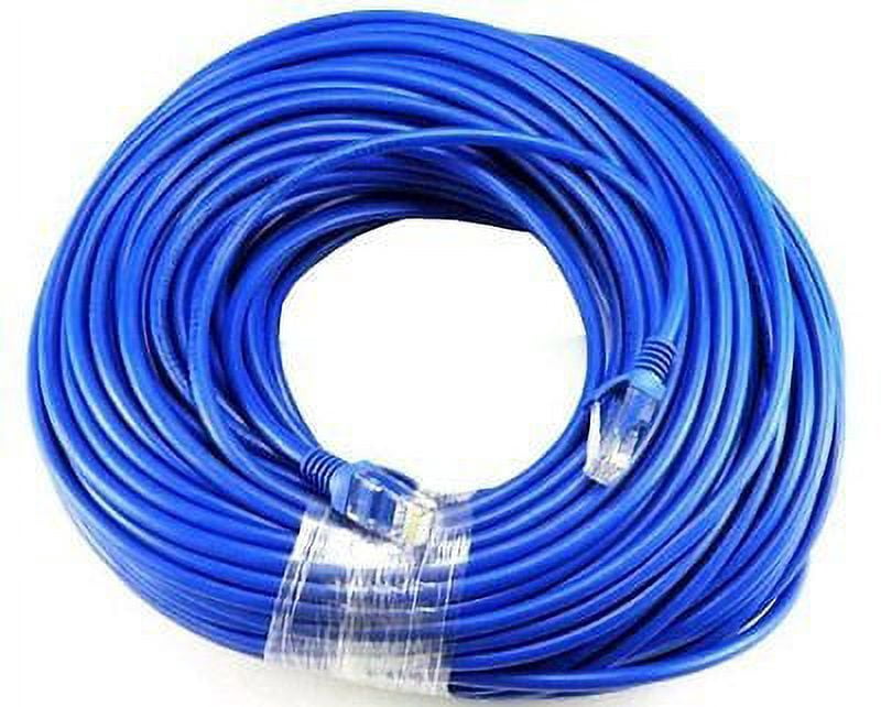 Cablevantage New 200ft 60M Cat5 Patch Cord Cable 500mhz Ethernet Internet Network LAN RJ45 UTP for PC Computer PS4 Xbox One Modem Router
