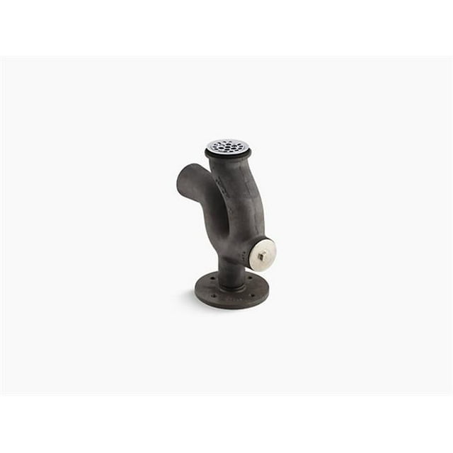 Kohler K-6672-NA 2 in. Adjustable Trap Standard for Iron Pipe Connection with Cleanout Plug & Strainer
